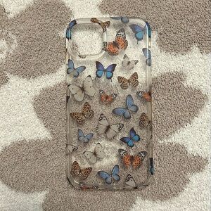 Clear Velvet Caviar Butterfly iPhone 14 Plus case